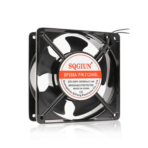 Chengjia 12038 12 cm 220V DP200A KTV -Kabinett Stille Axialfluss -Lüfterkühlungslüfter + Netzkabel + 2 Netzwerke