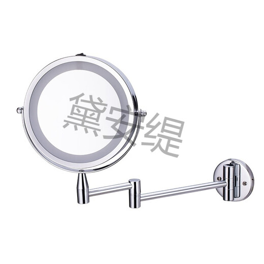 Dianeti Filling Light Mirror Telescopic Mirror No Punching Bathroom Hotel HD Vanity Mirror Wall-mounted LED Makeup Mirror TQ-F1047B Touch Switch 7 inches 3 times, battery model