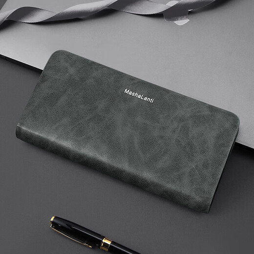 Mashalanti Wallet Men's Mady's Fashion Long Long Yourtper Wallet Многофункциональная сумка сумки для кошелька кошелька мужская большая часть сцепления.