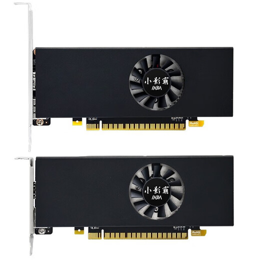 小影霸 GTX1650/1050TI 4G LP迷你ITX半高2U刀卡电竞游戏独立显卡适配OPS小机箱一体机台式显卡 GTX1650LP 4G刹影