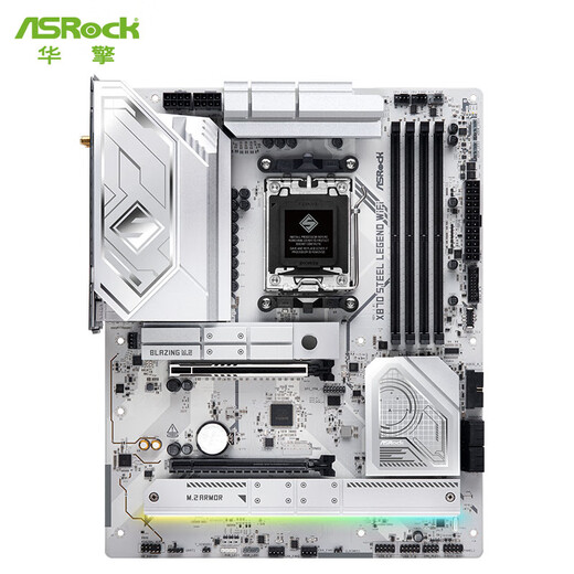 ASROCK (ASROCK) X870 STAEL LEGEND WIFI7 Motherboard + Amd Ryzen 9 9900x CPU -Board U Set