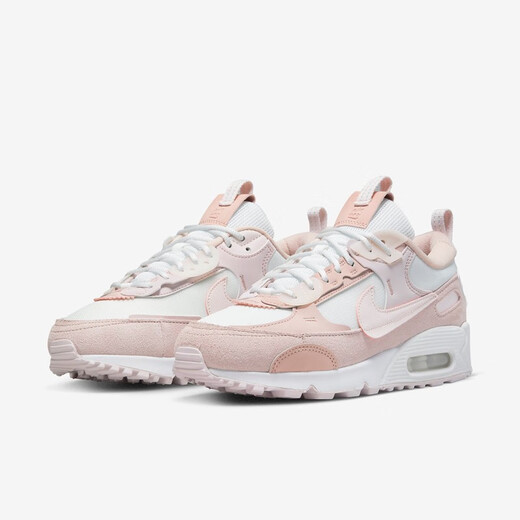 耐克（NIKE）  女鞋新款运动鞋AIR MAX 90彩色刺绣小勾休闲鞋跑步鞋 DM9922-104 35.5