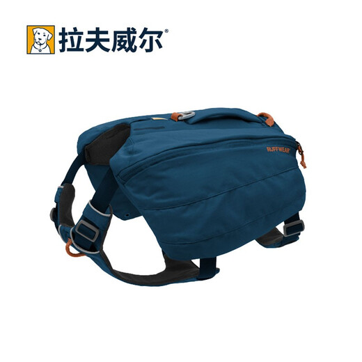 拉夫威尔福朗特狗狗背包背心式胸背带牵引绳中大小型犬金毛泰迪拉布拉多 粘土红 M 适用胸围69-81cm