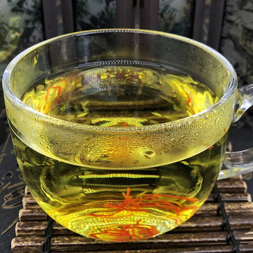 Moyuan Saffrón chino Azafrán medicinal té fresco tibetano azafrán weizang azafrán sembrado y beber 1 gramo de prueba de prueba