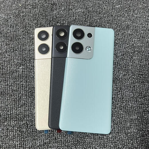 I Suitable for OPPOreno9 original disassembly back cover RENO9pro back shell 9Pro+ original back cover battery cover Reno9 Haoyue black with frame lens back cover