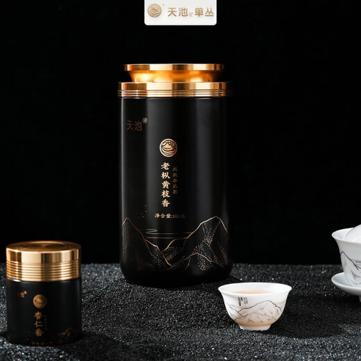
Tianchi 1392 Tea Phoenix Chaozhou Dantong Tea Old Teng Huangzhixiang Dancong Oolong Tea Zhen Zangyunjian Gift Box 116g