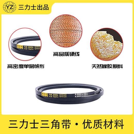 
Sanlix triangle belt Yuezhou belt B483Li-B1100Li toothed rubber industrial belt B686Li