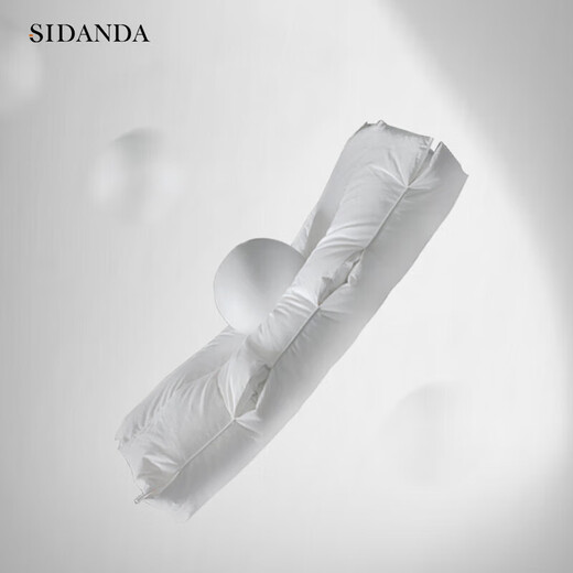 SIDANDA Pillow Core German Red Dot Award Cervical Pillow Antibacterial 95% Goose Down Pillow Down Pillow Medium Soft Pillow 48*74cm