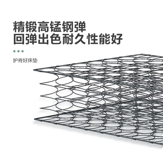 
Yimu mattress spring mattress concave dense spring mattress 1.2 meters 1.5 meters 1.8 meters 20cm thickness mattress [20cm] [Random color] 1350mm*2000mm