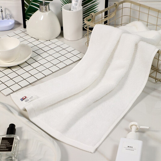 Imabari (IMABARI) JD Logistics Japan direct mail Imabari (IMABARI) towel square towel small towel pure cotton soft pure white towel 1 made in Japan 1