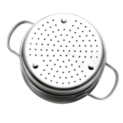 Momscook stainless steel steamer steamer steamer 304 material double-ear steamer (ZG1809) steamer 18cm