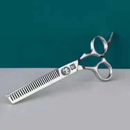 Zwilling (ZWILLING) household hairdressing scissors are sharp and durable, flat-cut tooth scissors, thinning scissors for hair cutting, durable and non-stuck, flat-cut hairdressing scissors
