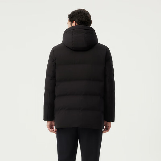 Tambor down jacket men's removable hood loose large size men's business warm jacket 510505D black 180