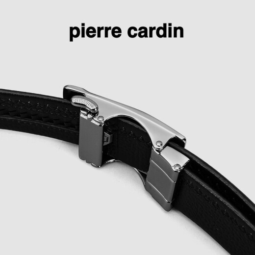 Pierre Cardin belt men's fashion automatic buckle men's belt casual simple youth belt