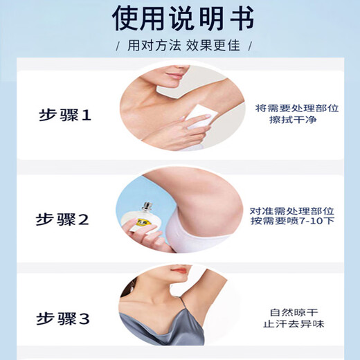 Famous Dew Underarm Odor Dew Body Odor Spray for Men and Women No. 1 Antiperspirant Lotion Official Flagship Fangjian Zheng Nanning Brand Direct Store 1 Bottle Silver Old Model Sold Without External Box 32ml