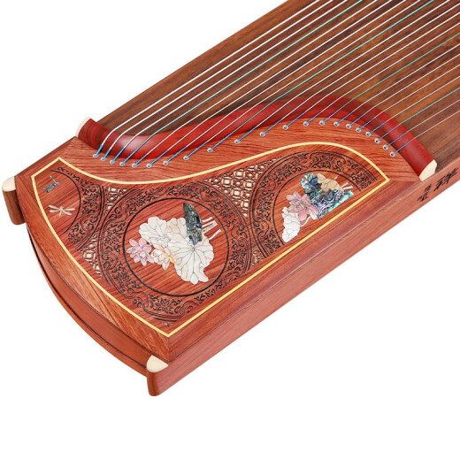 
Dunhuang brand guzheng 694kk professional performance grading examination Teshi Guyi Sumu Shanghai National Musical Instruments Factory 6694LL hibiscus in the pool (full set of gift packs)