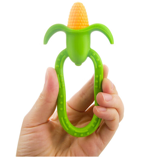 BABISIL baby teething stick, silicone chewing gum, grinding toy, 6 months old, corn teether