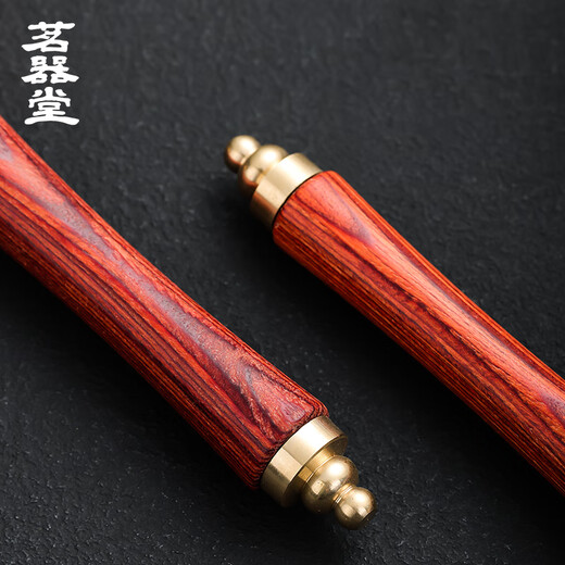 Mingqitang Mingqitang Bakelite Tea Brush Non-shedding Tea Table Brush Tea Tray Sweeping Brush Kung Fu Tea Set Accessories Tea Ceremony Spare Parts Large Bakelite Hard-bristled Tea Brush (Non-shedding)