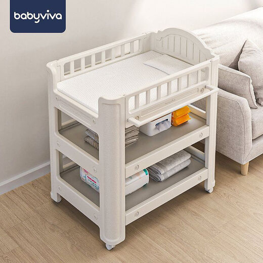 babyviva baby diaper table baby touch care table diaper change diaper moveable newborn bath crib single diaper table
