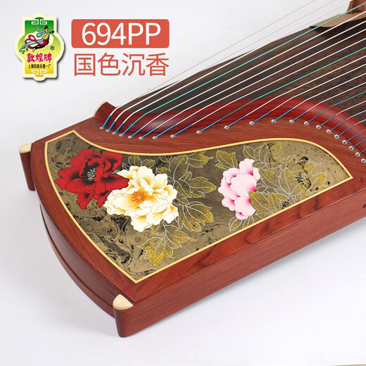Dunhuang Brand Guzheng 694KK Banana Fenster Nacht Sprache Aufführung Rang Zheng Shanghai Folk Musical Instrument Factory 694tt Muster Diagramm