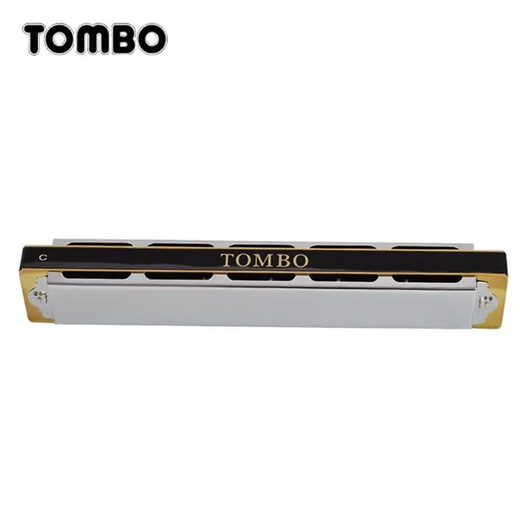 通宝（TOMBO）日本通宝TOMBO6624S初学者成人高级演奏24孔复音12调口琴 B调