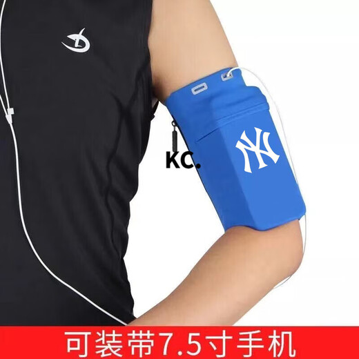 Drilling running mobile phone arm bag unisex wrist bag arm bag outdoor fitness equipment wrist bag storage sports arm sleeve gray 130Jin Jin equal to 0.5 kg or less medium
