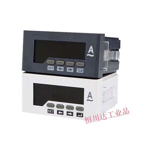 Ammeter transformer digital display AC 5A RS485 upper and lower limit alarm output current display meter 12 96*48/92*45*80AC5AAC220