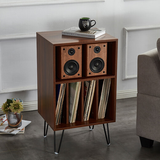 ARKROCKET Cassini CASINI retro Bluetooth vinyl record player professional-grade LP film gramophone split type with audio moving magnetic needle machine birthday gift ornament walnut color Cassini + Setio cabinet walnut color