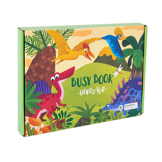 Jingshu Early Education Velcro 1 Kinder 2-3 Jahre alte Baby Montessori Kognition Einjährige Baby-Tränen-Puzzlespielzeug Xhn-Jingshu Dinosaurierstil
