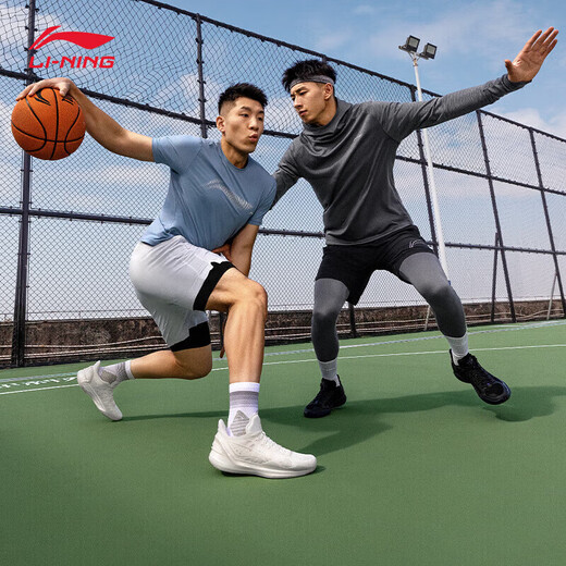Li Ning Blade 4 V2 Obsidian丨Basketball Shoes Men's Shoes Breathable Support Stable Professional Competition Shoes ABAU037