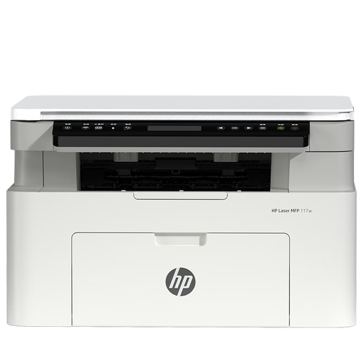 HP (HP) 117w/1188w/1188nw wireless laser printer Home study and office Printing, copying and scanning all-in-one multi-function test paper work same as 116w/1136w 117w original package [official standard + original toner cartridge]
