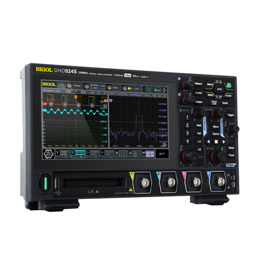 RIGOL Puyuan Precision Digital Oscilloscope DHO900 four-channel 250MHz portable high-resolution 12bit DHO914 (125MHz four-channel)