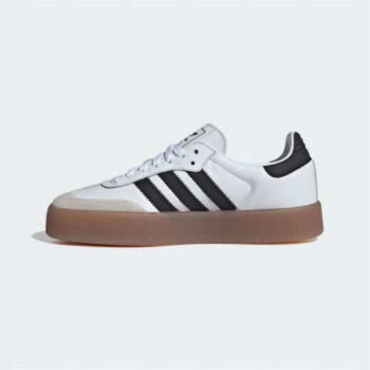 阿迪达斯adidas三叶草 SAMBAE女鞋 板鞋德训鞋 JI1349 39码
