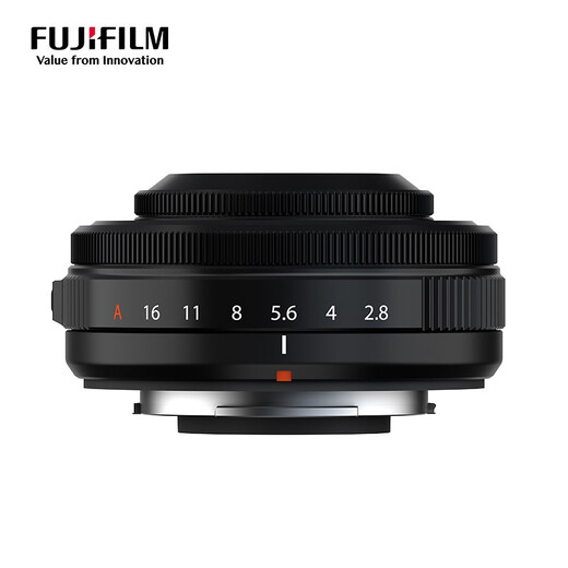 Fuji (FUJIFILM) XF27mmF2.8 R WR biscuit lens only 84 grams, suitable for travel photography, just take it with you, black