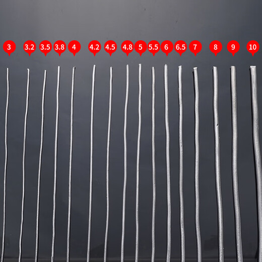 Pure lead wire fuse electrolytic wire fuse 4.2 4.0 3.0 4.5 5.0mm millimeter lead bar bulk lead wire national standard 3.2mm (one kilogram bag anti-oxidation)