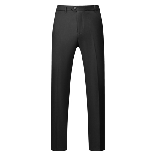 Vocacool suit suit for men, slim fit, youth formal wear, professional wear, three-piece suit, wedding dress, work interview, student jacket, black two-button (suit, trousers, white shirt, black tie) XXL/131-149Jin Jin is equal to 0.5 kg