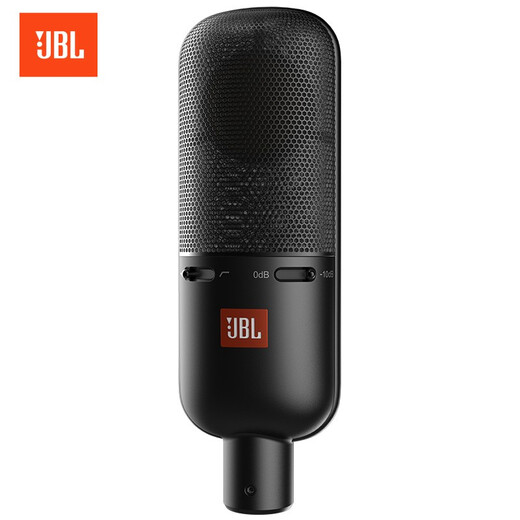 JBL Music Singer KMC900 Capacitor Microphone Large Diaphragm K-song Computer Mobile Recording Singing Anchor Live Microphone Black
