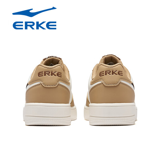 Hongxing Erke Herrenschuhe Sommer Sportschuhe weiche Sohle Leichte weiße Schuhe weiße dicke Sohle Air Force One lässige Skateboardschuhe weiße Khaki 1477 43 Versandversicherung