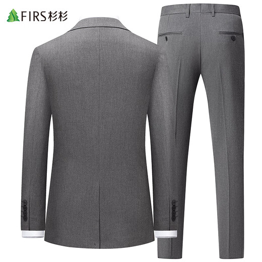 Shanshan suit men's slim professional formal suit business groomsmen suit groom suit wedding suit men's suit