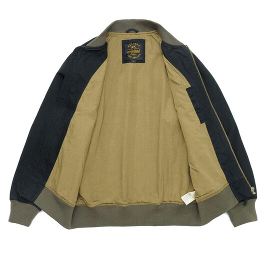 AKCLUB New Retro Revival Commemorative Edition MA-1 Baseball Leader Logo Bomber Jacket Men's AK Men's Wear 2304214 Black S
