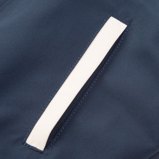 HAZZYS brand children's clothing boys' jacket autumn new three-proof comfortable contrast color fashion baseball collar jacket Galaxy cobalt blue 120