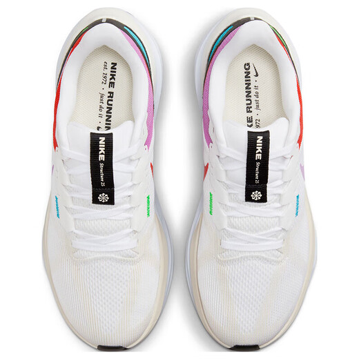 耐克NIKE跑步鞋男气垫STRUCTURE 25 SE运动鞋FV4867-100白41