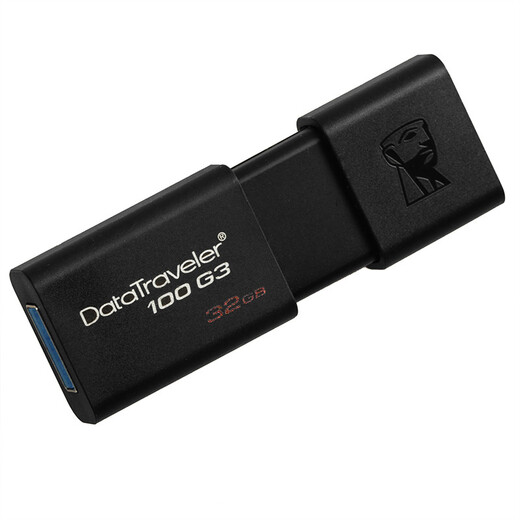 Kingston 32GB USB3.0 U disk DT100G3 black slide design Kingston 32GB USB3.0 U disk DT100G3 black slide design