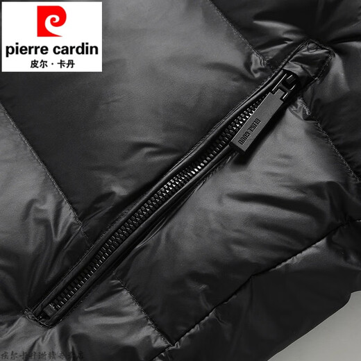 皮尔卡丹黑金棉服男士冬季短款加厚情侣款面包服零下40极寒保暖连帽外套 681黑色 男女同款 L 【125-145斤】