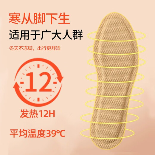 Warm Fire Mugwort Heating Insoles (40 pieces) Men's Foot Warming Pads Sole Warming Pads Warming Baby Heating Insoles