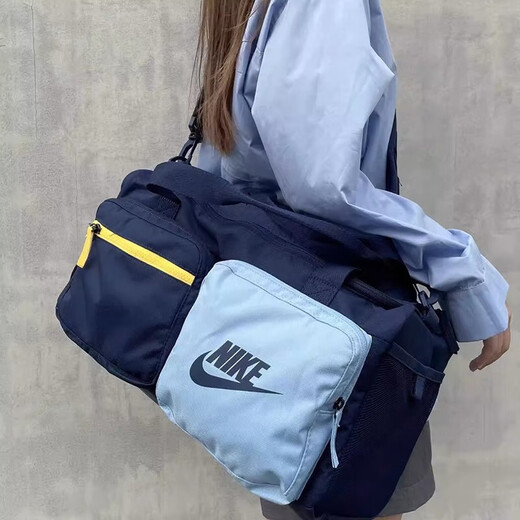 Nike-Handtasche Herrenbeutel Frauenbeutel Fitness Training Sporttasche Reisetasche Casual Bag Umhängetasche Ba6169-410/47*22*24 cm Misser