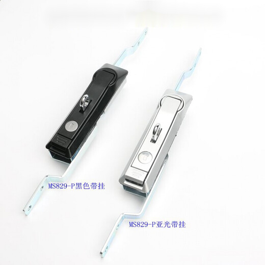 Dorf Beibei Haitan Kabinett Schloss MS828 Anschlussstange Lock Himmel und Erde Trolling Stange Lock MS829 Elektroschrank Tür Schloss MS460 Verbindungsstange Lock 829 Zinklegungsschloss schwarzer doppelseitiger Taste