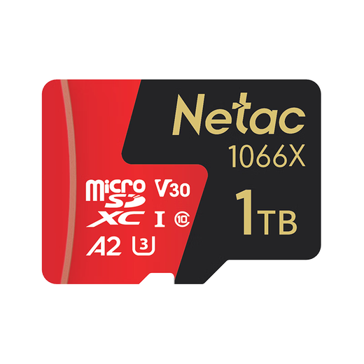 朗科（Netac）1TB TF（MicroSD）存储卡 U3 A2 4K 超至尊PRO版 适用于大疆运动相机gopro内存卡 读速160MB/s 