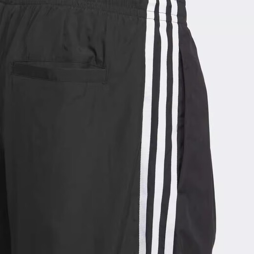 Adidas (adidas) clover pantalones de hombre otoño nuevos cómodos pantalones casuales de moda deportiva JW9896 negro | JW9896M