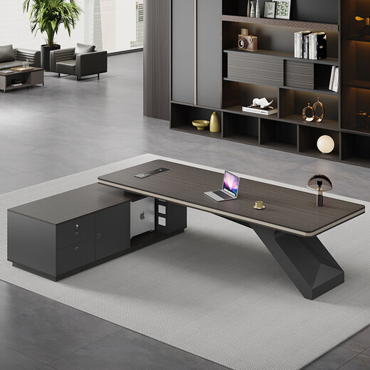 Banran desk executive desk office manager desk boss desk president leader chairman desk and chair combination 3.2 meters boss desk